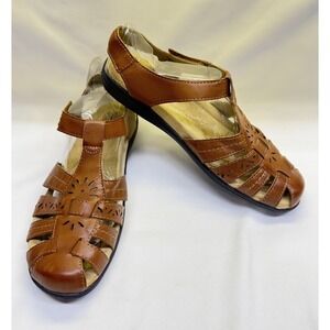 Earth Spirit Gelron Cushion Womens Size 9.5 Brown Sintetico Mary Jane Shoes